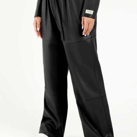 The Giving Movement Faux Leather Jogger - Picture 1 of 6